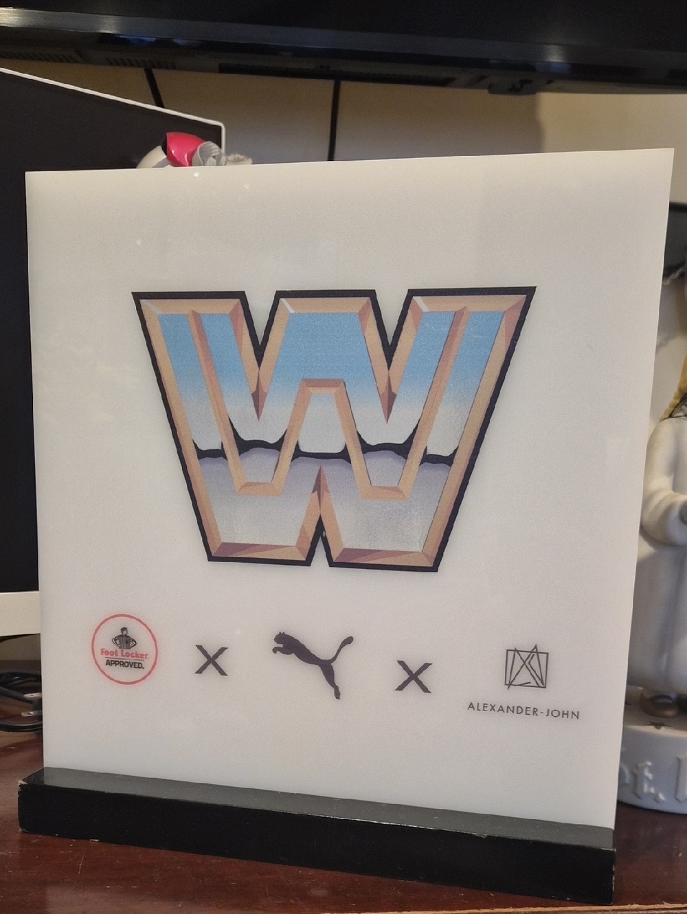 WWE Puma Display From Foot Locker
